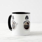 ブラックコーヒー暴漢マグカップ! マグカップ (正面左)