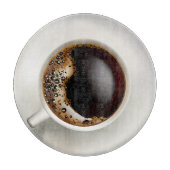 ブラックコーヒー1杯 カッティングボード (正面)