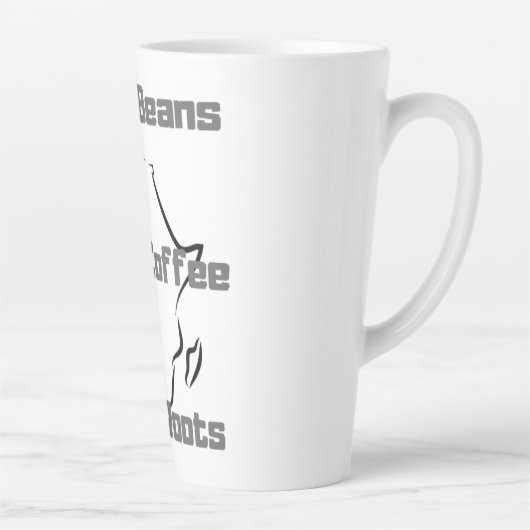 ブラックコーヒー カフェラテマグ (右)