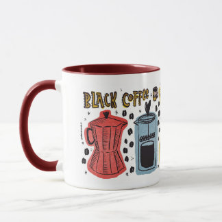 ブラックコーヒー マグカップ