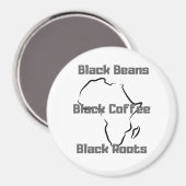 ブラックコーヒー マグネット (正面/裏面)