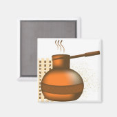 ブラックコーヒー マグネット (正面/裏面)