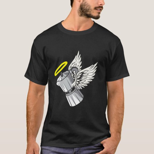 ブラックコーヒー（無糖・無乳） Tシャツ (正面)