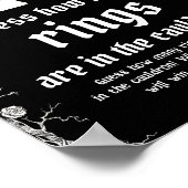 ブラックゴシックハロウィーン推測いくつのリングや輪ゲーム ポスター (角)