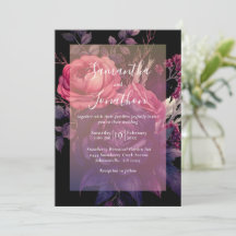 ブラックゴシックフローラバラオーバーレイ結婚ズ