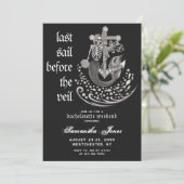 ブラックゴシックマーメイドラストセイルヴェールバチェロレッテ 招待状 (スタンド正面)