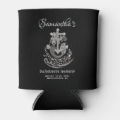 ブラックゴシックラストセイルマーメイドバチェロレッテパーティー 缶クーラー (正面)