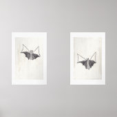 ブラックゴシックレースこうもりセット (正面)