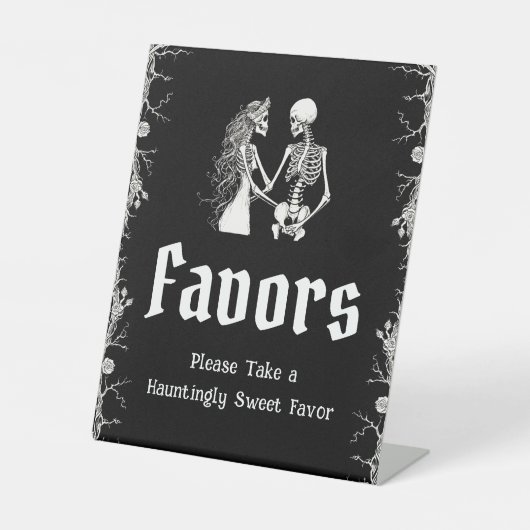 ブラックゴシック ハロウィンスケルトン フェイバーズ サイン (正面)