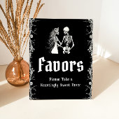 ブラックゴシック ハロウィンスケルトン フェイバーズ サイン