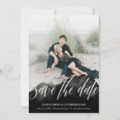 ブラックゴッサマーオーバーレイ両面写真Save The セーブザデート (正面)