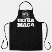 ブラックゴッドファミリーカントリーフリーダムウルトラマガ エプロン (正面)