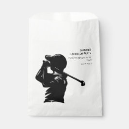 ブラックゴルファーゴルフ旅行バチュラーパーティ ミニマル フェイバーバッグ
