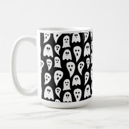 ブラックゴーストハロウィン コーヒーマグカップ