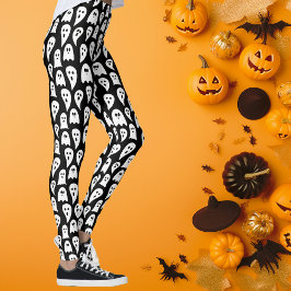 ブラックゴーストハロウィン レギンス