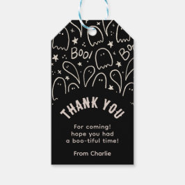 ブラックゴースト かわいい サンクス ギフトタグ