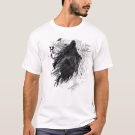 ブラックゴースト スピリット ダーク エステティック メンズTシャツ Tシャツ