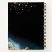 ブラックゴールデン |クリスマスきらめくレシピブック ノートブック (裏面)