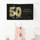 ブラックゴールドで50周年を祝おう 横断幕 (インサイチュ)