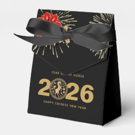ブラックゴールドの中国の新年の馬 フェイバーボックス