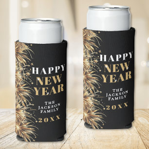 ブラックゴールドの新年カウントダウンパーティー スリム缶クーラー
