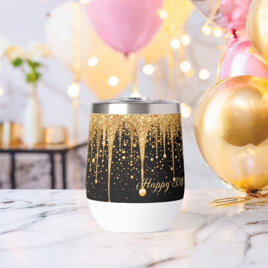 ブラックゴールドの輝き 誕生日ギフト (バチェラーパーティー (回転後))