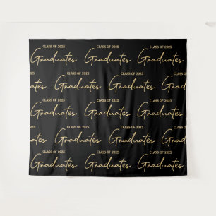 ブラックゴールドクラス2025 卒業生 卒業式 タペストリー