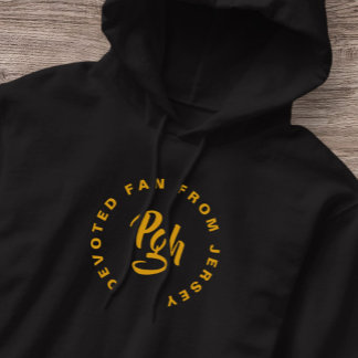 ブラックゴールドストリートウェアステートYinz Pghパーカー パーカ