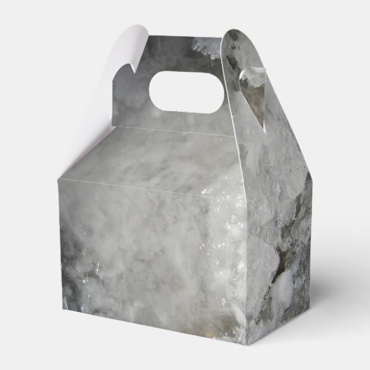 ブラックゴールドフォイル海の結晶の署名ありがとう フェイバーボックス (裏面サイド)