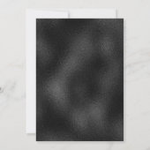 ブラックゴールドプリンスベイビーシャワー 招待状 (裏面)