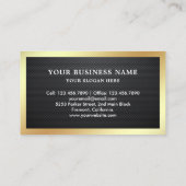 ブラックゴールド害虫駆除サービス 名刺 (裏面)