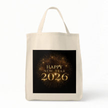 ブラックゴールド新年トートバッグ