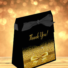 ブラックゴールド エレガント サンクス フェイバーボックス