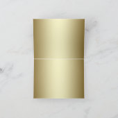 ブラックゴールド フォト サンクス カード (内部)