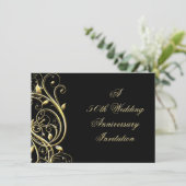 ブラックゴールド フローリッシュ 50周年記念 招待状 (スタンド正面)