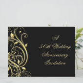 ブラックゴールド フローリッシュ 50周年記念 招待状 (スタンド正面)