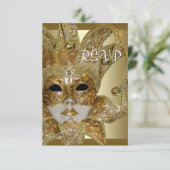 ブラックゴールド・マスカレードパーティー　出欠確認 出欠カード (スタンド正面)