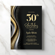 ブラックゴールド 30歳の誕生日パーティー