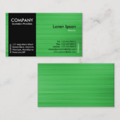 ブラックサイドバンド – グリーンブラシIIテックス 名刺 (正面/裏面)