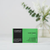 ブラックサイドバンド – グリーンブラシIIテックス 名刺 (スタンド正面)