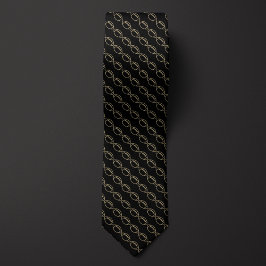 ブラックサッカー金ゴールド ネクタイ