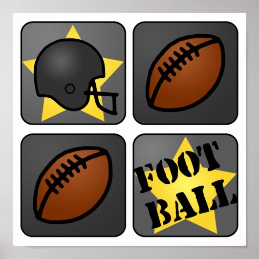 ブラックサッカー ポスター (正面)