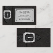 ブラックサドルバッグ 名刺 (正面/裏面)