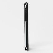ブラックサファリのストライプに名前 Case-Mate iPhoneケース (裏面/左)
