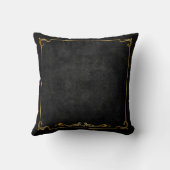 ブラックサムベラミースカル&ボーンズ海賊フラッグ枕 クッション (裏面)