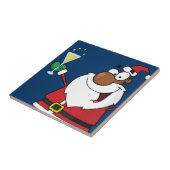 ブラックサンタからハッピーホリデーズトースト タイル (側面)