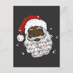 ブラックサンタのクリスマス ブラックヒストリー Xmas シーズンポストカード