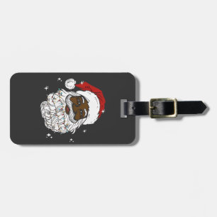 ブラックサンタのクリスマス ブラックヒストリー Xmas ラゲッジタグ