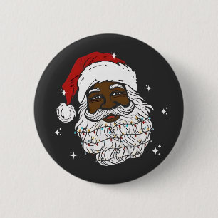 ブラックサンタのクリスマス ブラックヒストリー Xmas 缶バッジ