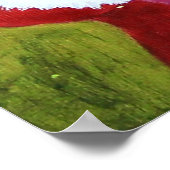 ブラックサンタクロースのポスター – 贈り物 – アート – アフロ ポスター (角)